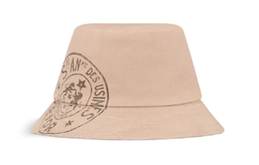 DIOR DIOR Cotton Bucket Hats Women's Camel