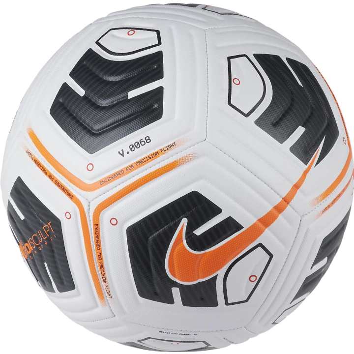Nike Nike Size 5 Ball Soccer Ball Pu Machine Stitched Soccer Ball Unisex White, Black, Orange