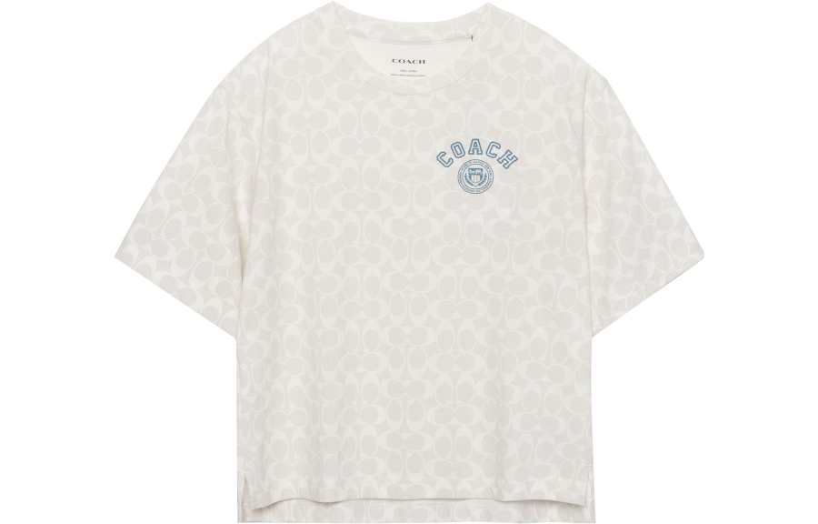 COACH COACH FW22 T Shirt Unisex White