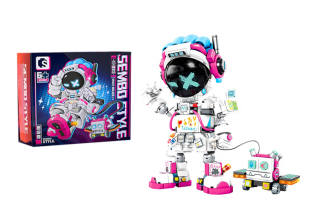 SEMBO STYLE Trendy Toy Astronaut, Space Walker Building Blocks 203401