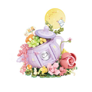 SEMBO Festival Gift Moonlit Stream Tea Whisper Building Blocks 878pcs 611087