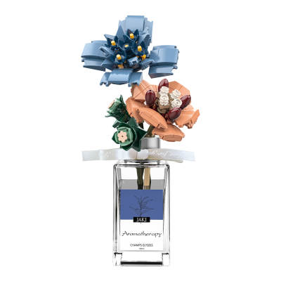 JAKI Block Flower Series Aromatherapy Building Blocks Bouquet Building Blocks JK2503