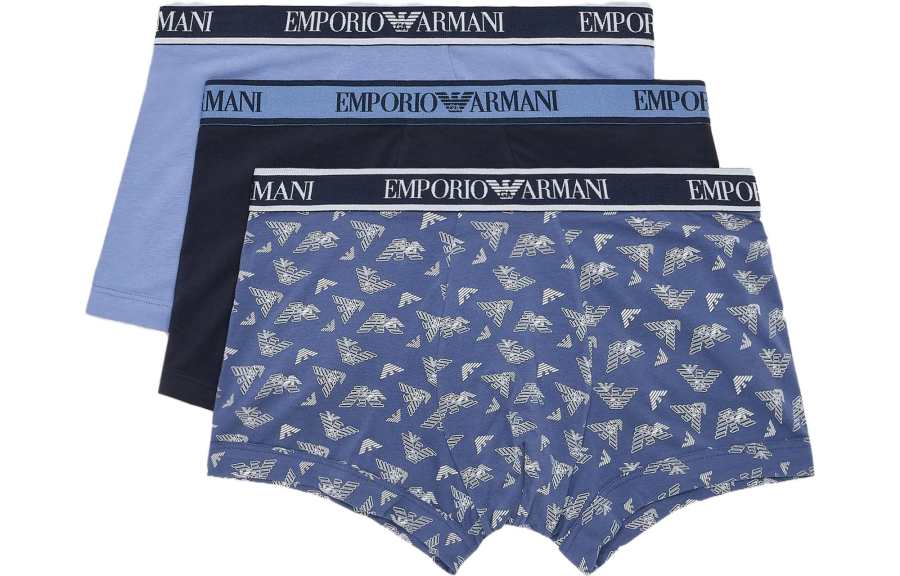 EMPORIO ARMANI 【Previous Season】logo-waistband boxers (pack of 3)