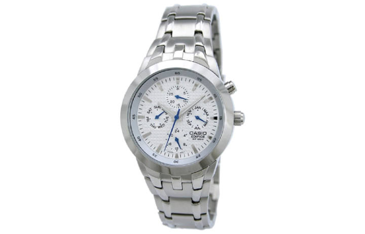 CASIO CASIO Men EDIFICE 40mm Silver Watch EF-312D-7A