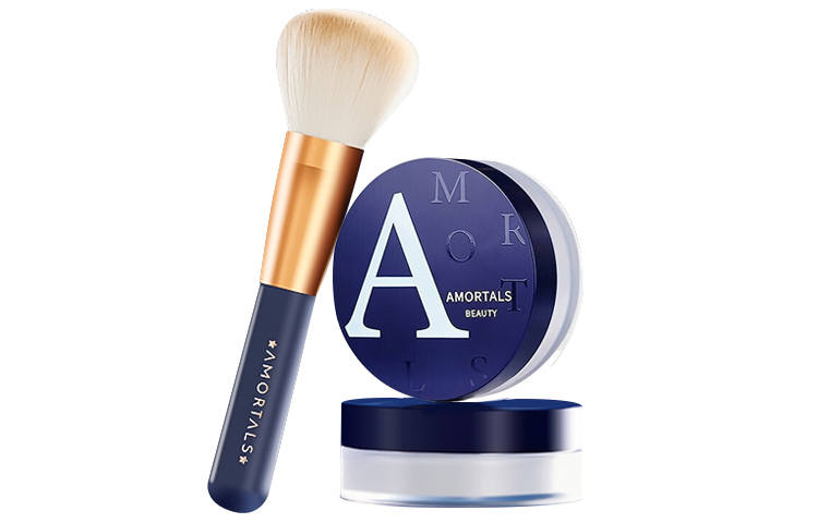 AMORTALS HD Silk Mist Loose Powder Oil Control, Pore Minimizing, Smudge Proof, Brightening, Tone Correcting, Setting