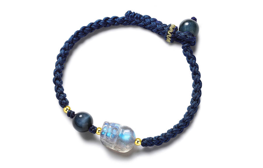 STYLEJING STYLEJING Crystal Bracelets Unisex Klein Blue