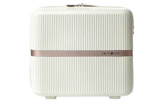 SAMSONITE PET Luggage, Travel Bags, Gold Plated Bags, Vacation Bags, Crossbody Bags, Suitcases 16 Inch Unisex White