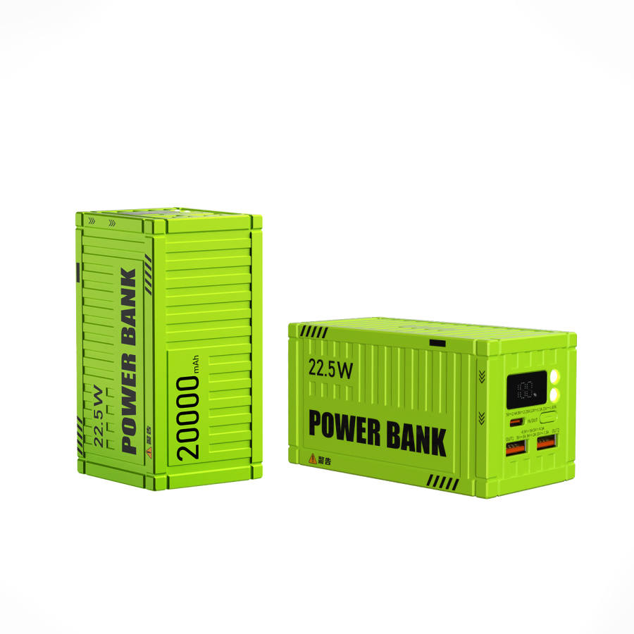 WOPOW Shipping Container Power Bank 20,000mAh 22.5W