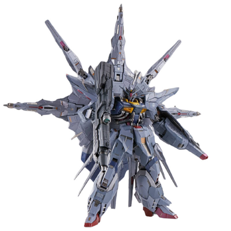 BANDAI METAL BUILD Mobile Suit Gundam SEED MB Destiny Gundam, Revelation Gundam, Zeus Gundam Assembled Models