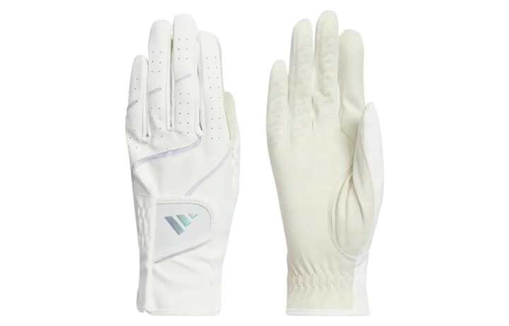 Adidas Adidas Microfiber Suede Sports Gloves Unisex White