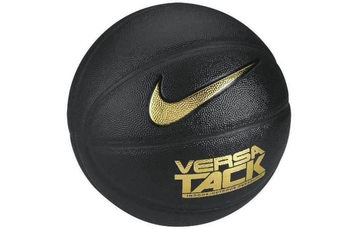 Nike Nike Artificial Leather Basketball Black Gold Size 7 Training Unisex