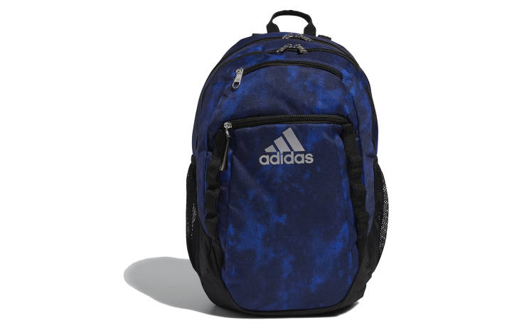 Adidas Adidas Polyester Backpack Unisex Blue Camouflage