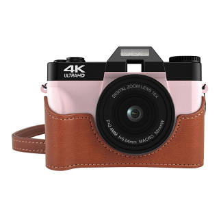 Komery R10 Cameras 56MP Rotatable Screen Selfie, Students Kids' Entry Level Mirrorless Camera With WIFI Transfer