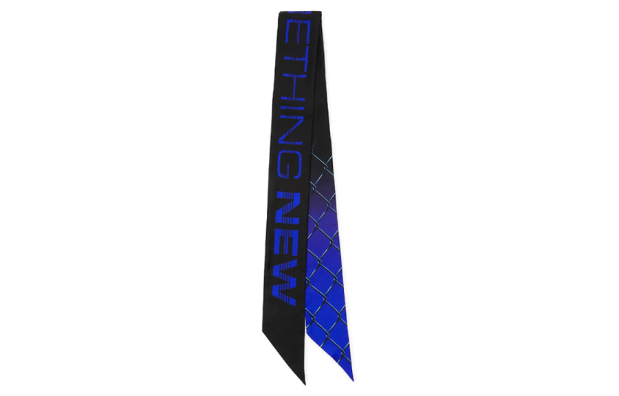 Burberry 【Previous Season】logo-print silk scarf