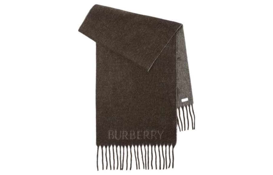 Burberry Equestrian Knight-print Felted Scarf