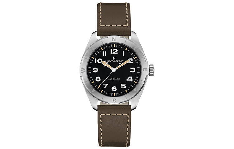 HAMILTON Khaki Field Series Automatic Mechanical Movement Men's Watches Watch 41mm Black Dial