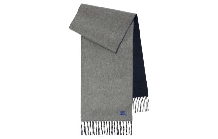 Burberry Ekd embroidered cashmere scarf