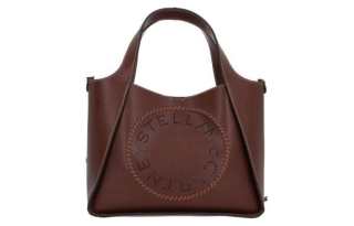 Stella McCartney Logo Perforated Top Handle Bag