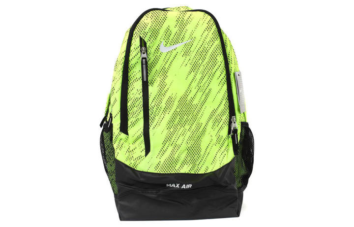 Nike Nike Polyester Backpack Regular Men's Green/Black