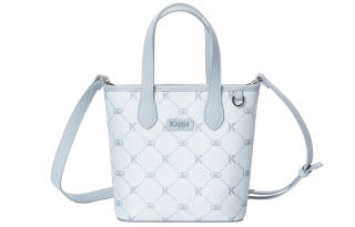 Kappa Matte Leather Crossbody Bag, Shoulder Bag Regular Women's Maris Sal Mint Gray