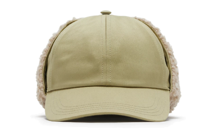 Burberry 【Previous Season】fleece-trim trapper cap