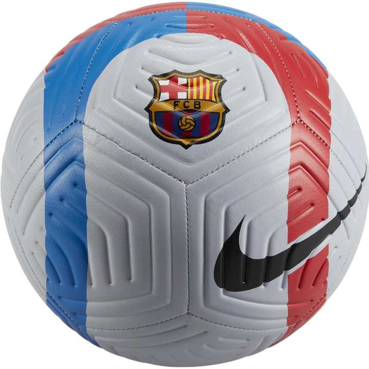 Nike Nike Size 5 Soccer Ball Rubber Machine Stitched Soccer Ball Unisex Blue White Red