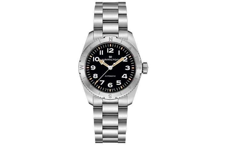 HAMILTON Khaki Field Series Automatic Mechanical Movement Expedition Men's Watches Watch 37mm Black Dial