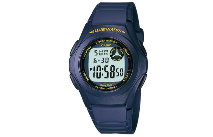 CASIO CASIO Unisex YOUTH 44.1mm Silver Watch F-200W-2A