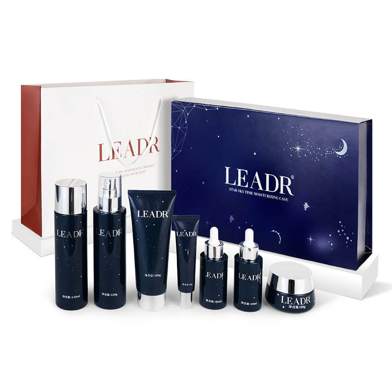 LEADR Starry Sky Time Radiance Skincare Sets Moisturizing Skincare Seven Piece Set