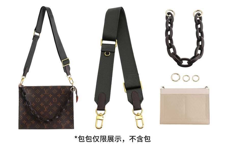 Luxury Care Artisan Workshop Cow Leather Bag Accessory Unisex Brown/Green