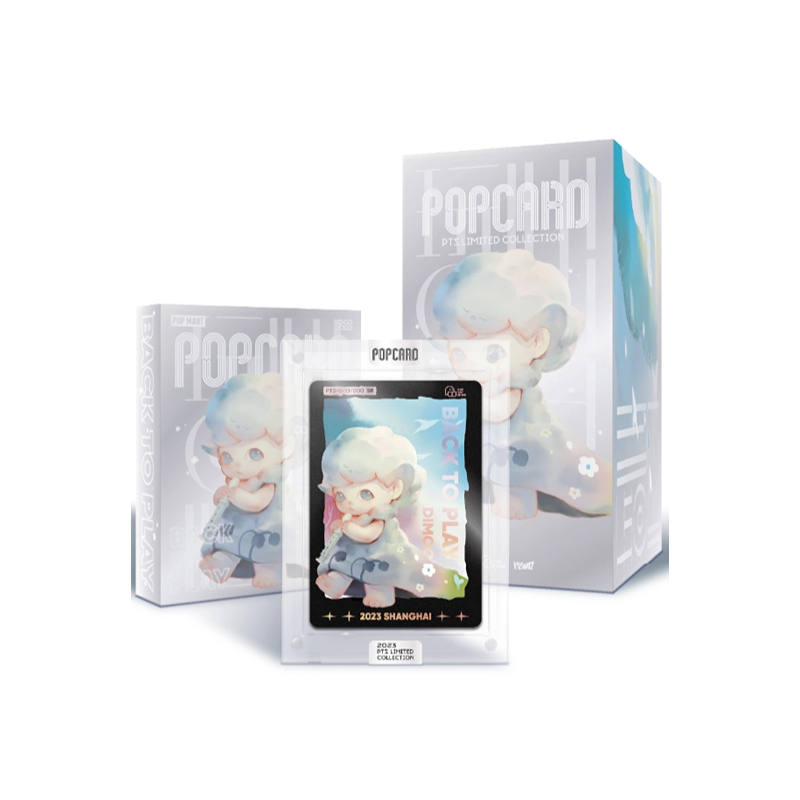 POP MART Dimoo 2023PTS Limited Collectible Card Trendy And Cool Trend Based Products