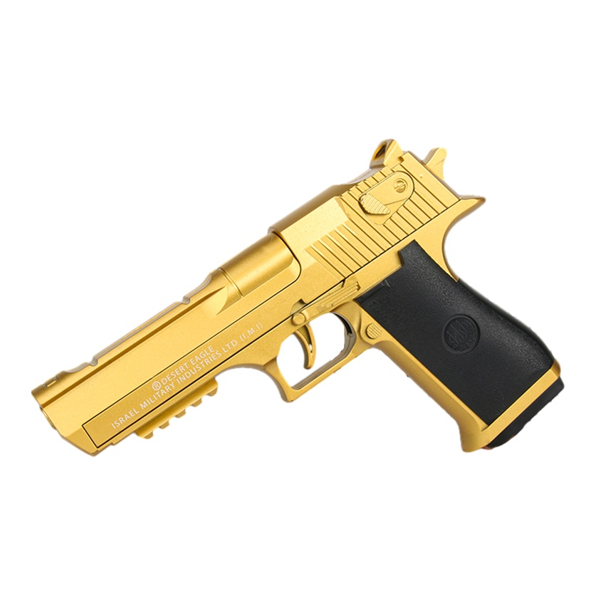 BIG TAYLOR Silver Gray Gold Desert Eagle Pistol Toy Gun Soft Bullet Toy Guns