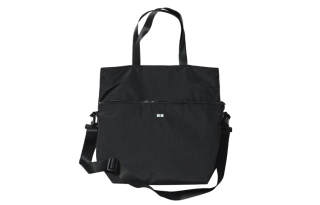 UNIQLO Polyamide Handbag, Shoulder Bag, Crossbody Bag Regular Unisex Black
