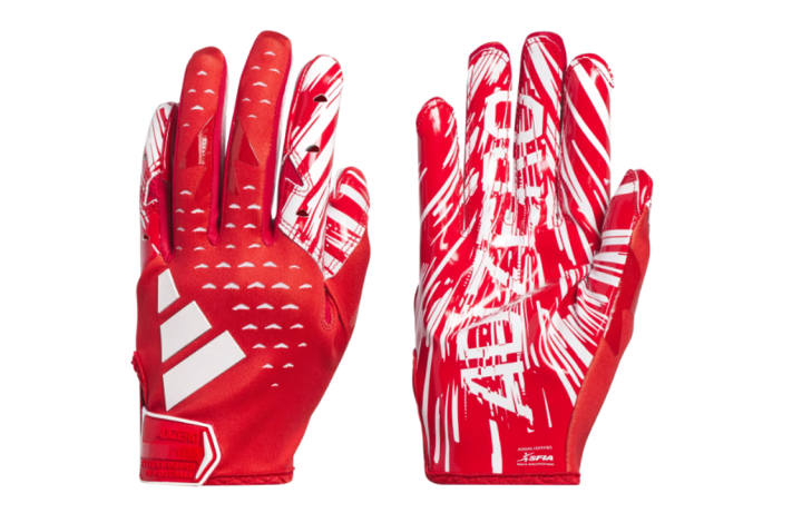 Adidas Adidas Letter Pattern Sports Gloves Unisex Red