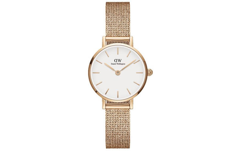 DW/DanielWellington Daniel Wellington Wrist Watches Quartz Movement Stainless Steel Watchband 24mm White Dial Women's Watch