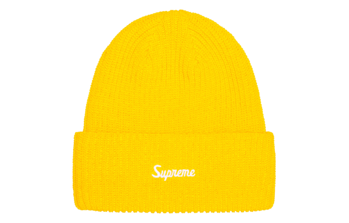 Supreme Supreme Acrylic Beanies Unisex Yellow