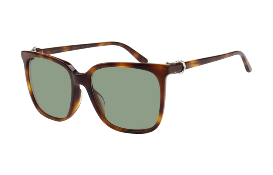 Cartier CARTIER Plastic Irregular Shape Sunglasses Unisex Brown