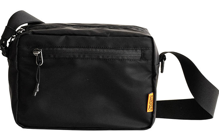MYBRANDORIGINAL Nylon Crossbody Bag, Shoulder Bag Small Unisex Black