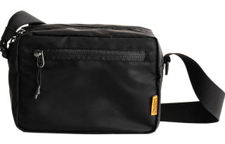 MYBRANDORIGINAL Nylon Crossbody Bag, Shoulder Bag Small Unisex Black
