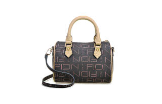 FION Artificial Leather Small LV Women's Bag, Boston Bag, Girlish Bag, Pillow Bag, Crossbody Handbag Small Women's