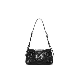 JELLYTOYBOY Cow Leather, Artificial Leather, Mesh Nebula Bag Shoulder Bag Women's