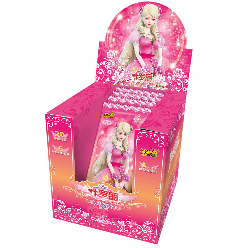 KAYOU Yelolily Card Crystal Diamond Bag Vol. 10, Elf Dream Collection Album IP / Anime Cards