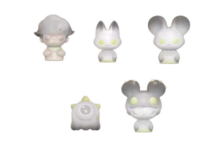 POP MART POP MART DIMOO WORLD Finger Guards Xiangsheng Set Cute IP Merch