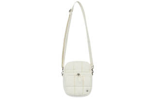 Acme De La Vie Acme De La Vie/ADLV Zip Closure Nylon Shoulder Bag, Crossbody Bag Mini Unisex Ivory