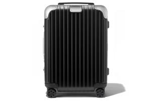 RIMOWA Hybrid Polycarbonate Suitcase Travel Bag Luggage 21 Inch Unisex Matte Black
