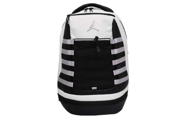 Jordan Jordan Polyester Laptop Bag Backpack Large Unisex Black White
