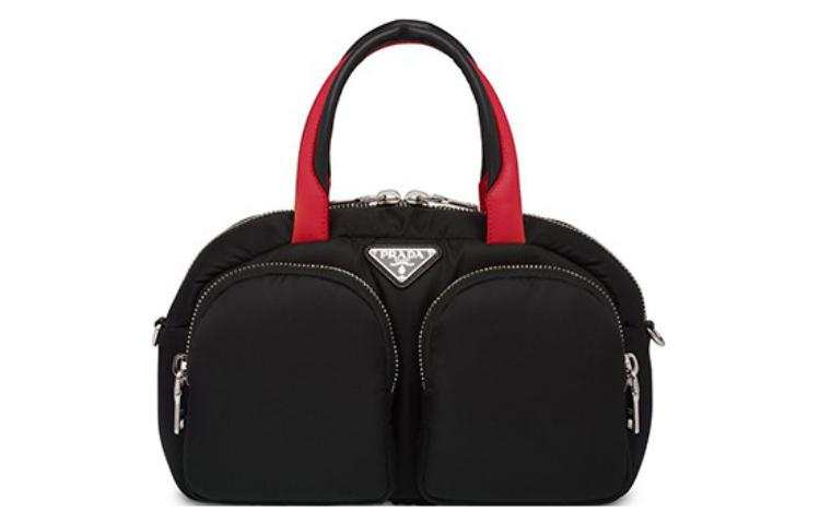 PRADA PRADA Nylon Handbag Women's Black