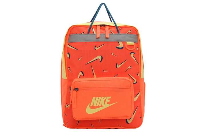 Nike Nike Polyester Backpack Regular Men's Orange