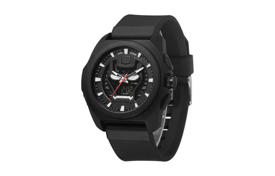 MARVEL MARVEL Iron Man Energy Collection Electronic+Quartz Movement TPU Strap Watch Unisex White Dial M 5048