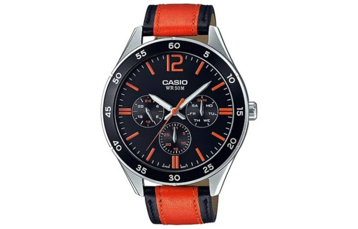 CASIO CASIO Men Standard Series Black Watch MTP-E310L-1A2